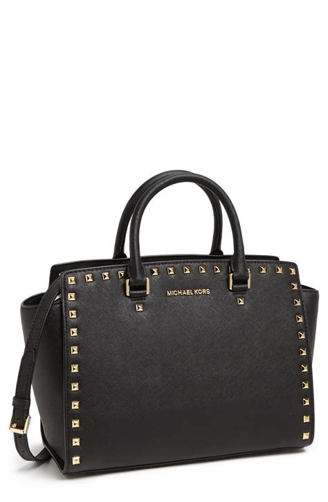 michael kors selma satchel large|michael kors selma saffiano.